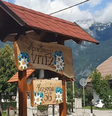 Apartmaji Vitez Apartma 1 Bovec Zewnętrze zdjęcie